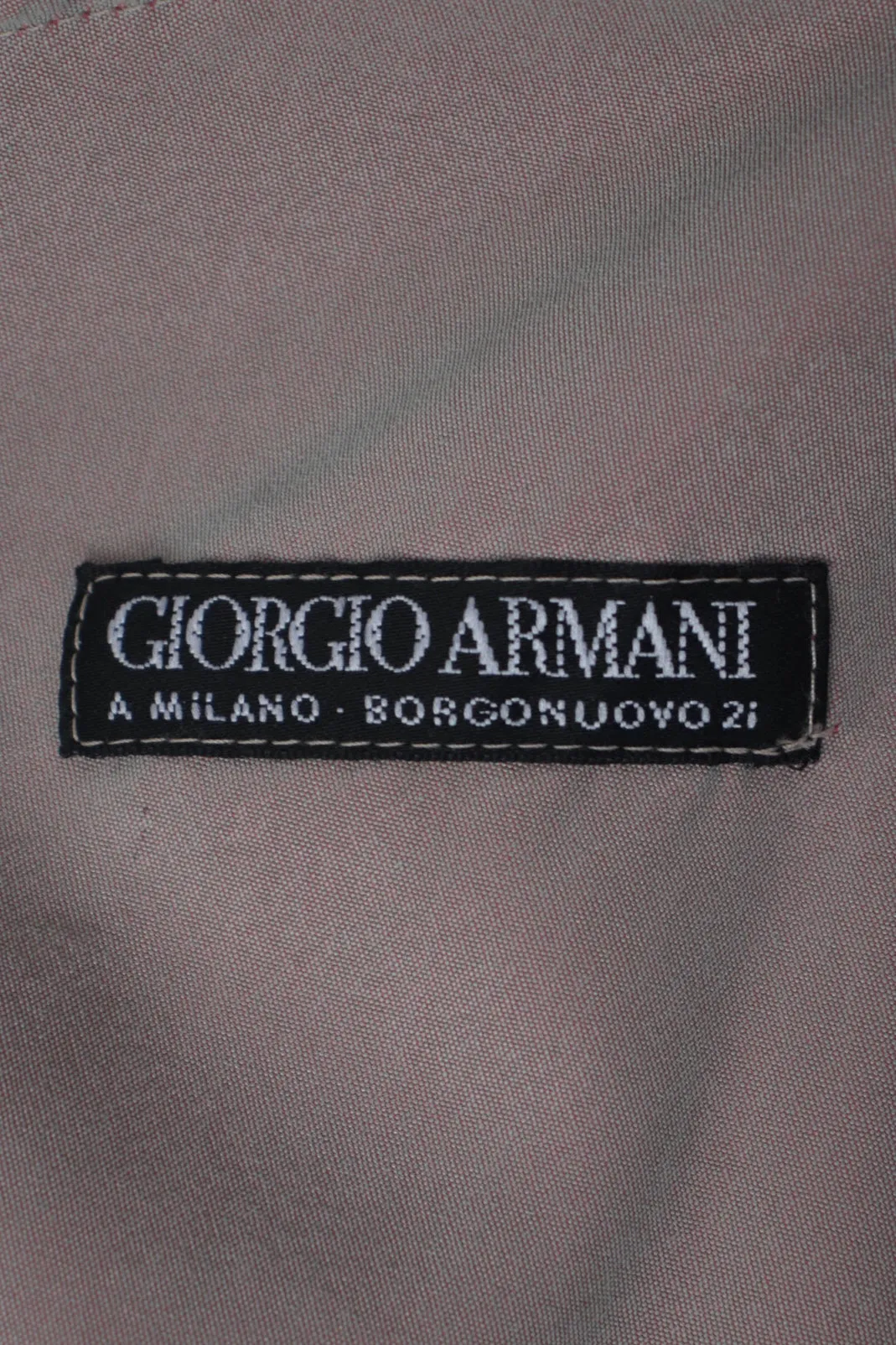 1980s Giorgio Armani Silk Sharkskin Coat