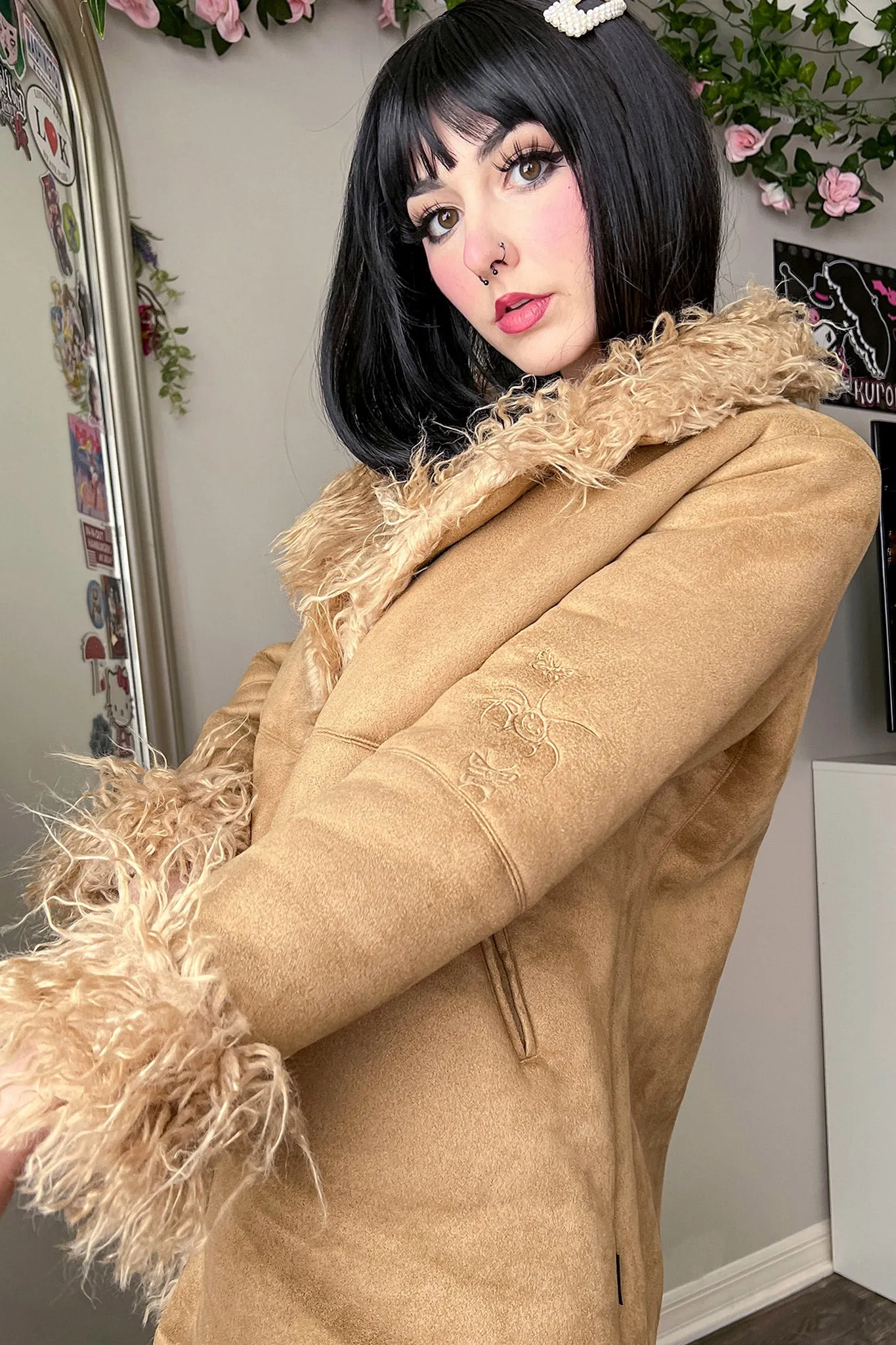 2000's Faux Fur Jacket
