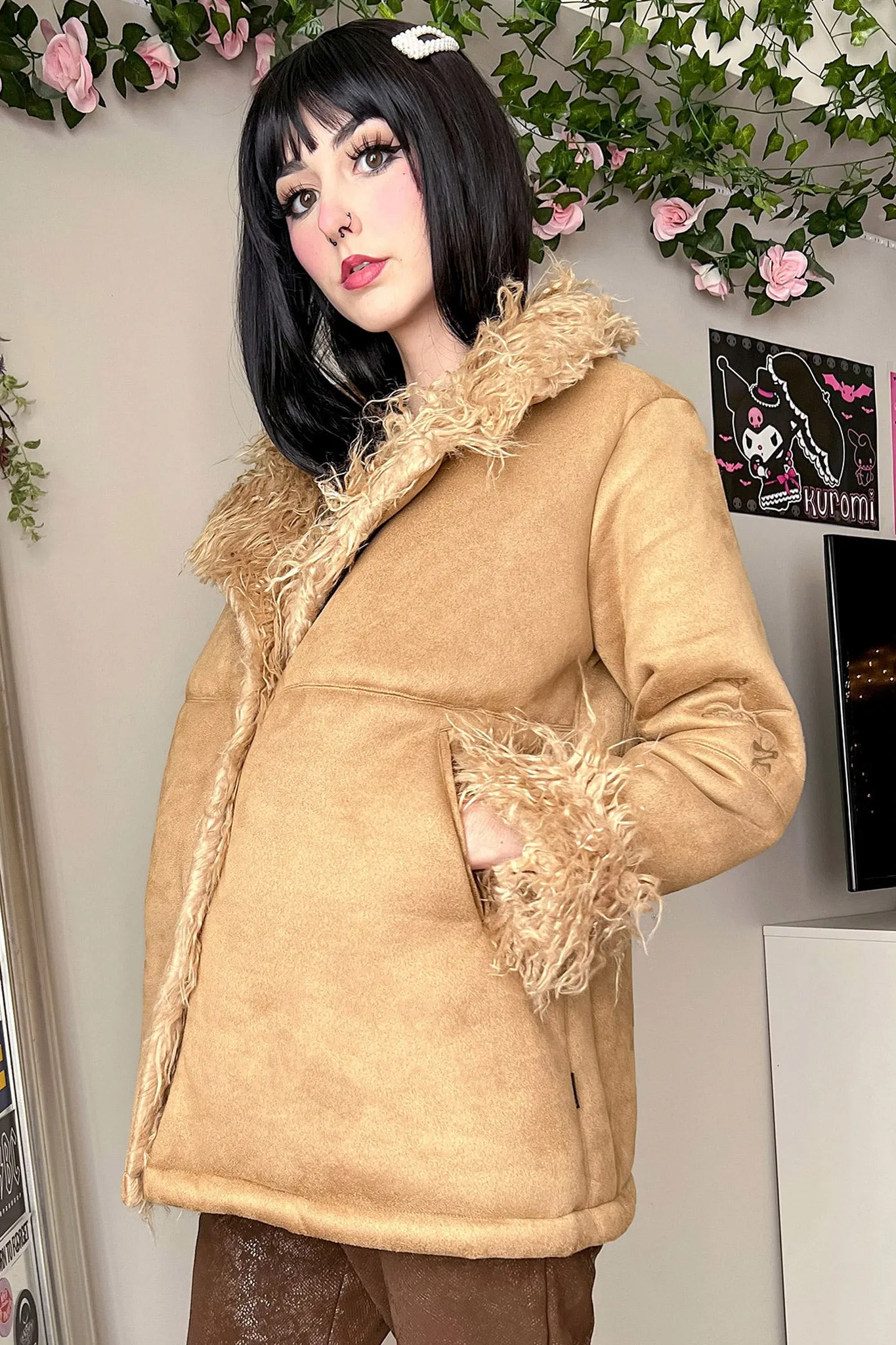 2000's Faux Fur Jacket
