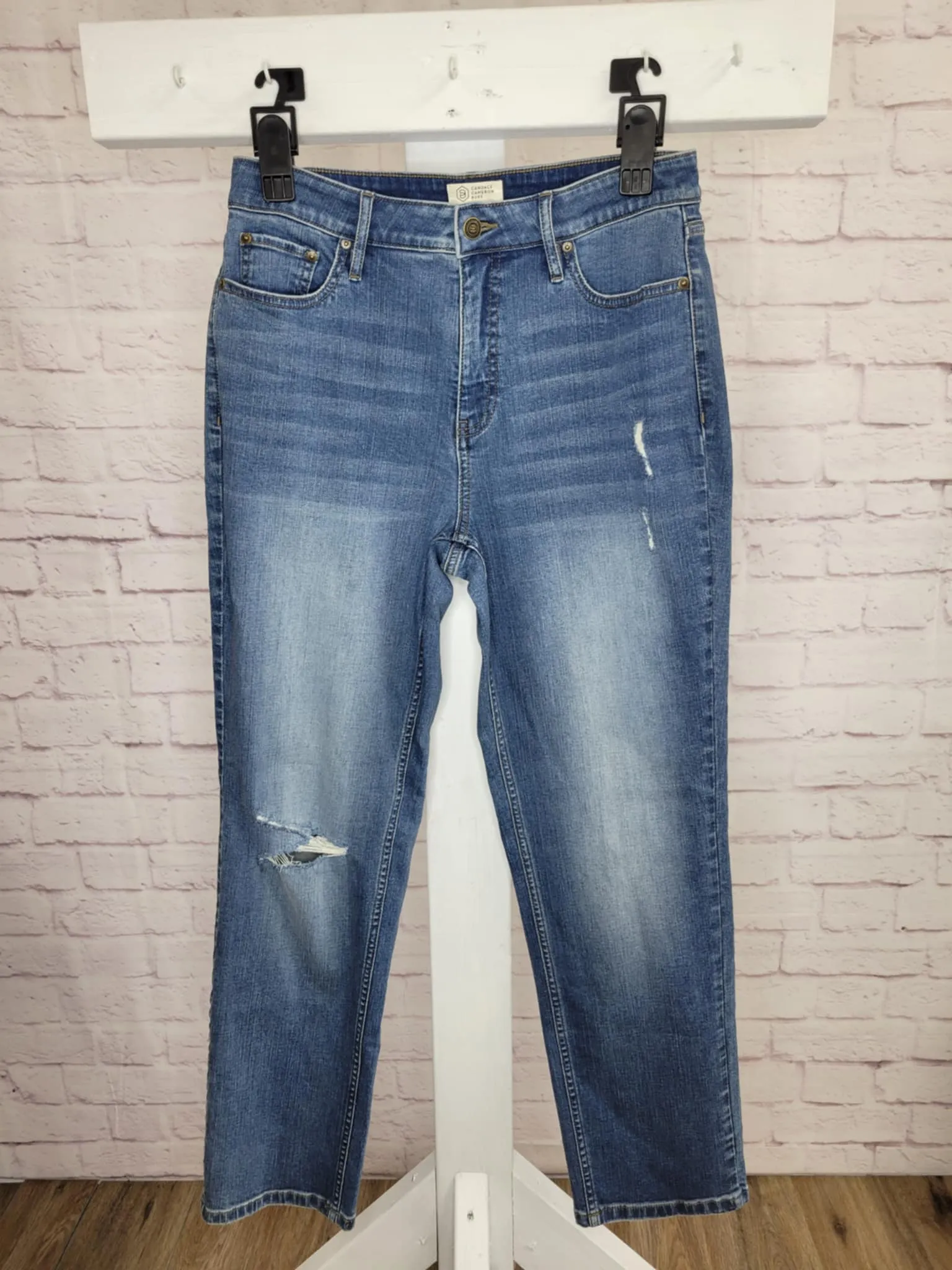 8R DELMAR A574867 Candace Cameron Bure Regular Pacific Denim Girlfriend Jean