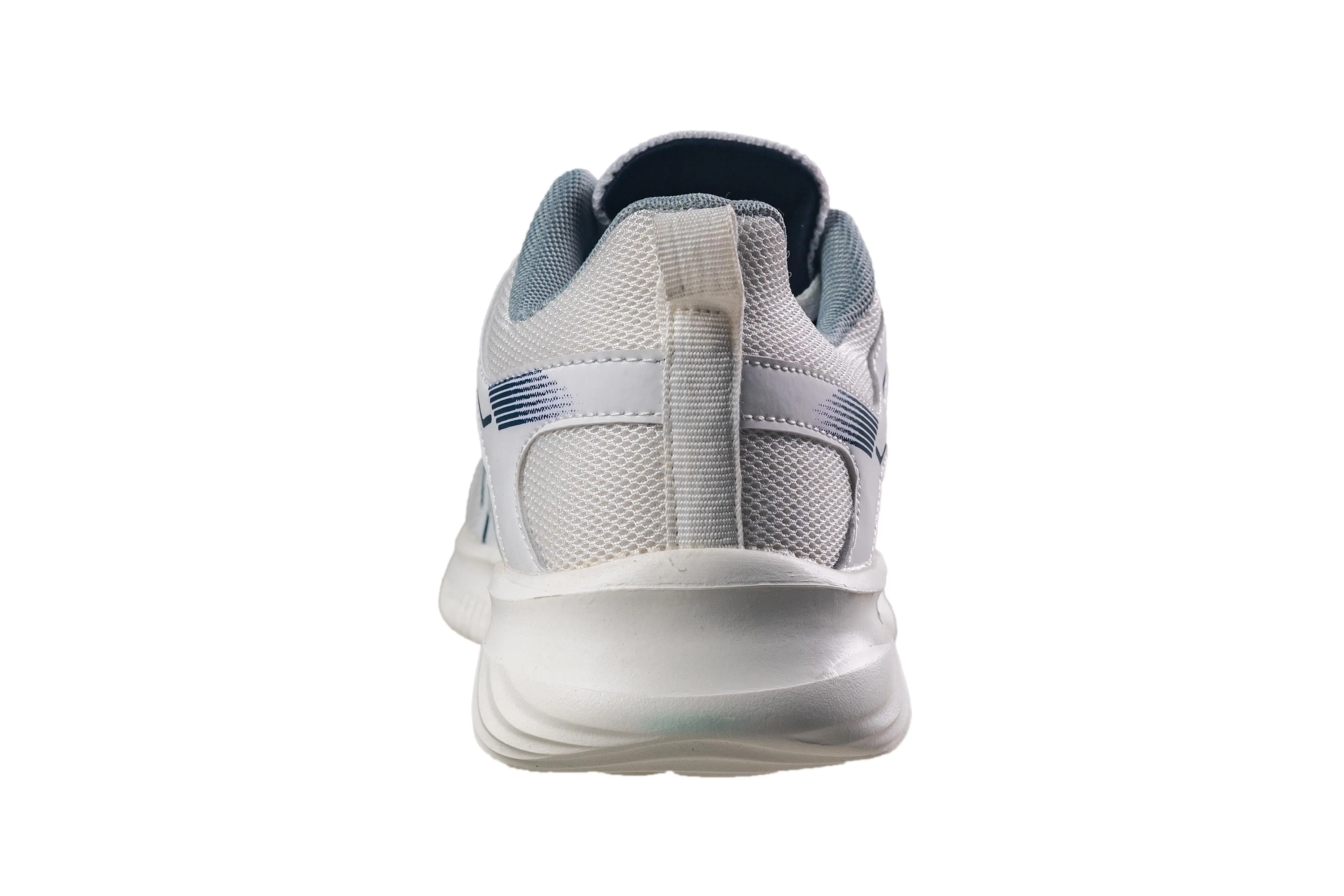 Abros Gents White / Navy Sports Shoe