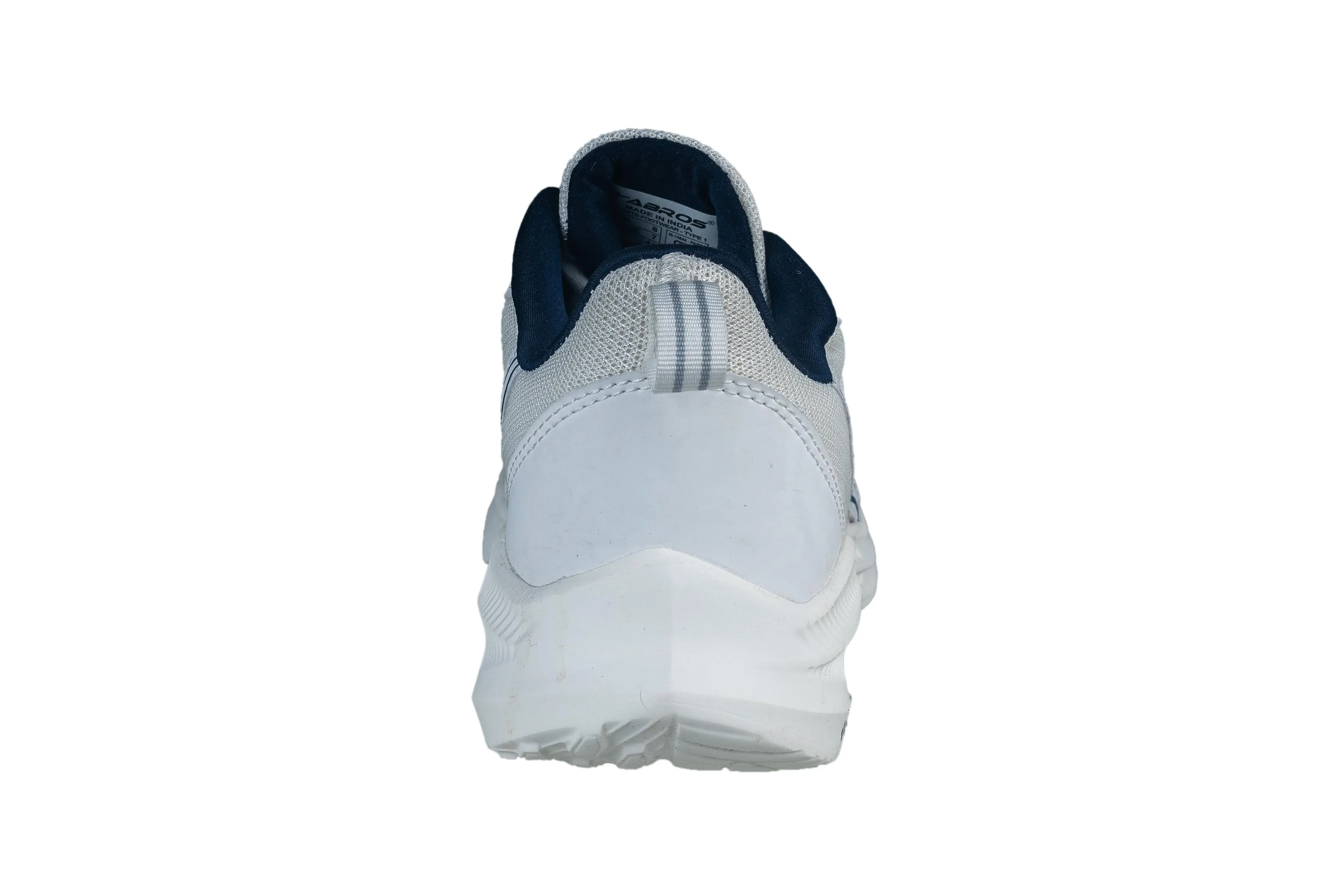 Abros Gents White / Navy Sports Shoe