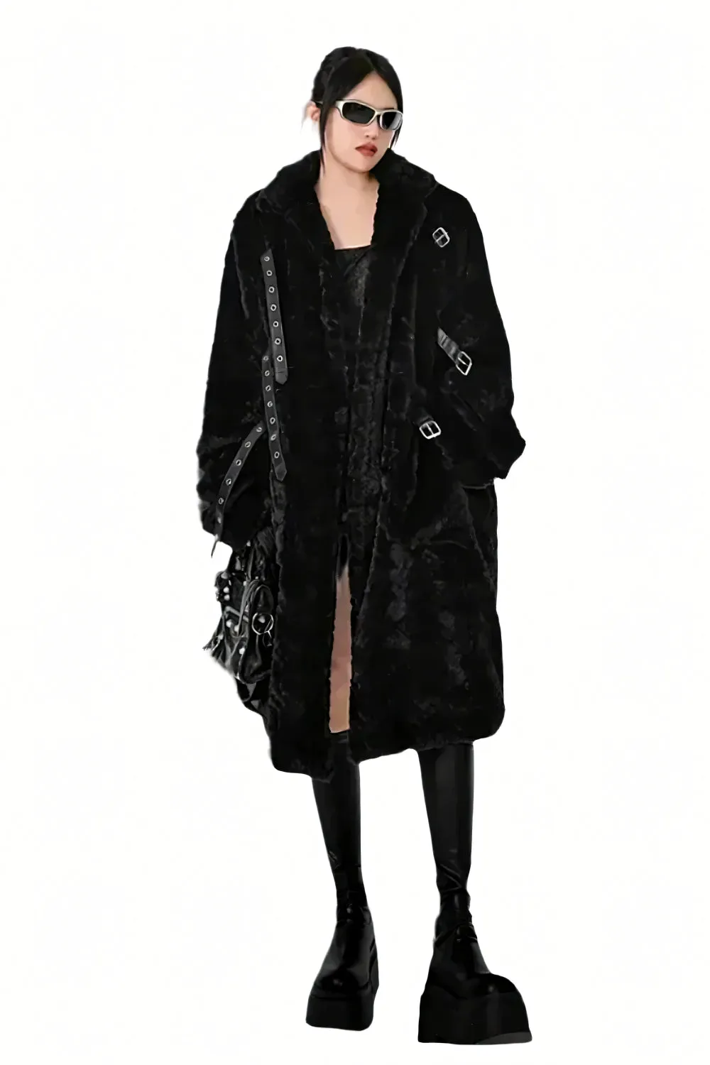 Abyssal Flare Fur Coat