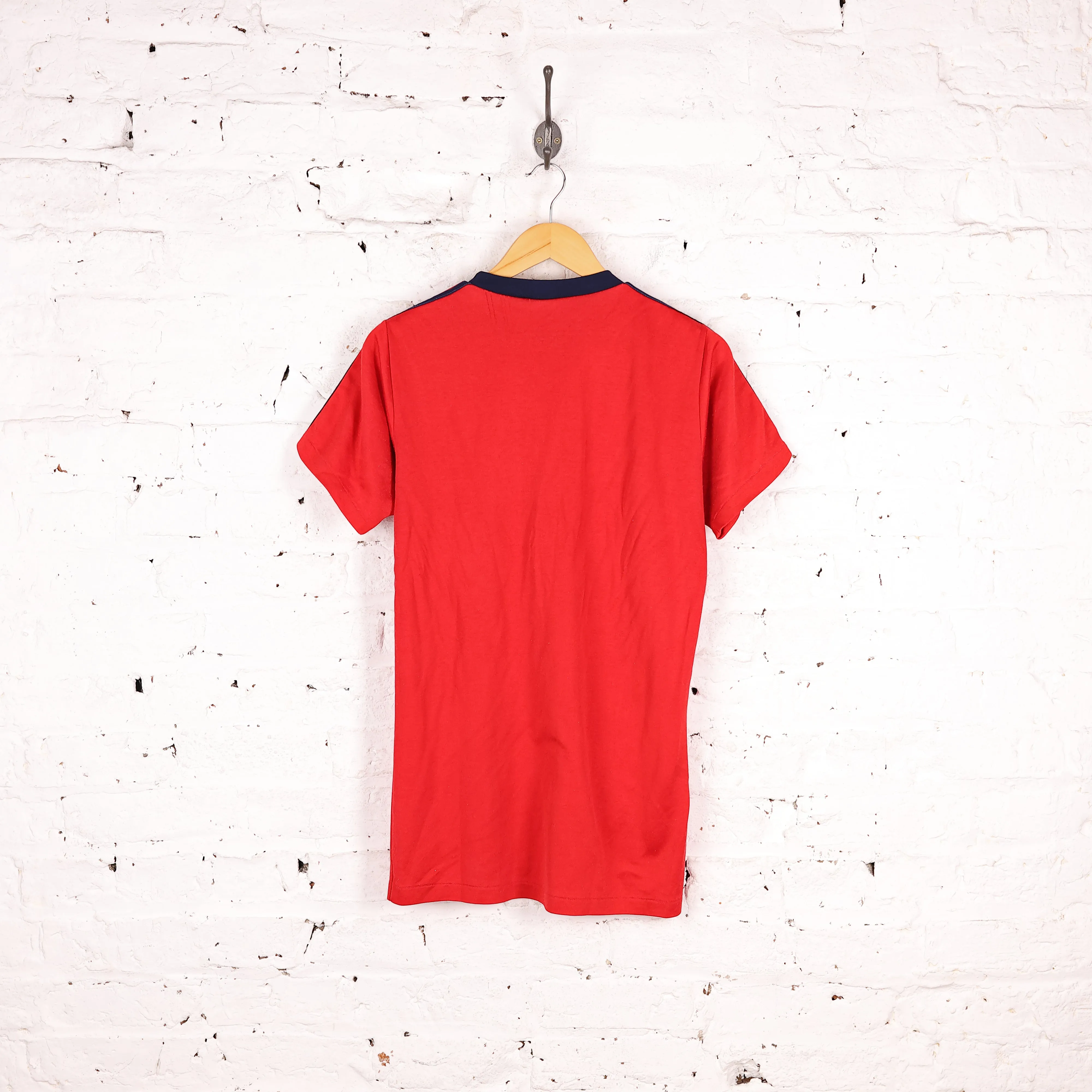 Adidas 80s Template Football Shirt - Red - L