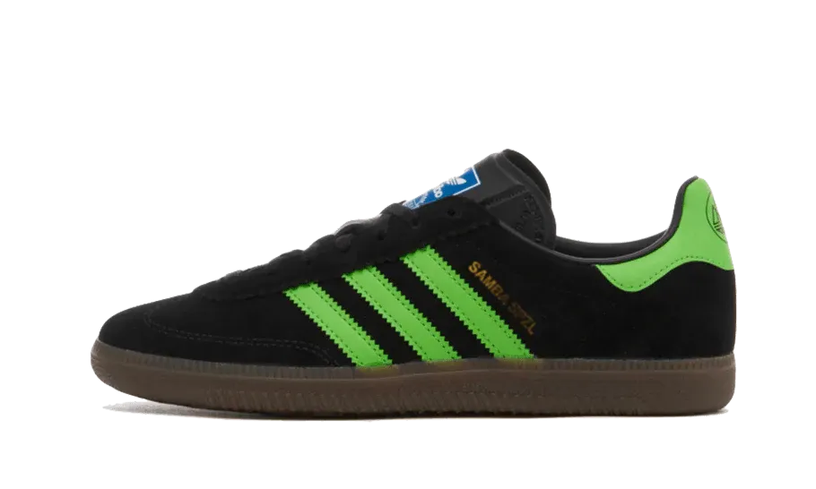 Adidas Samba Deco SPZL Black Lucid Lime