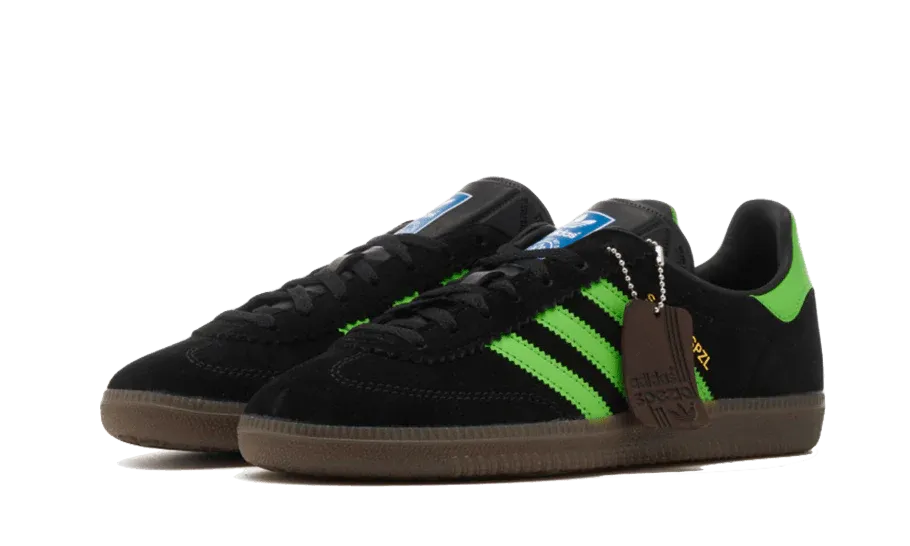 Adidas Samba Deco SPZL Black Lucid Lime