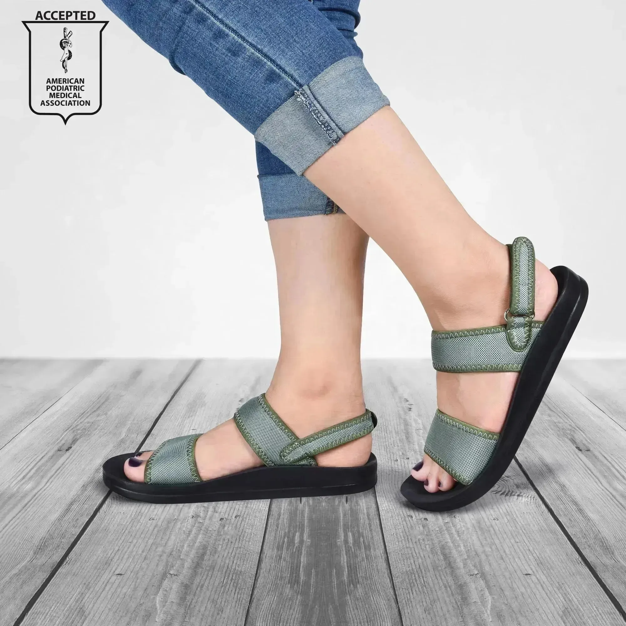 Aerothotic Alaska Women's Comfortable Slingback Walking Sandals