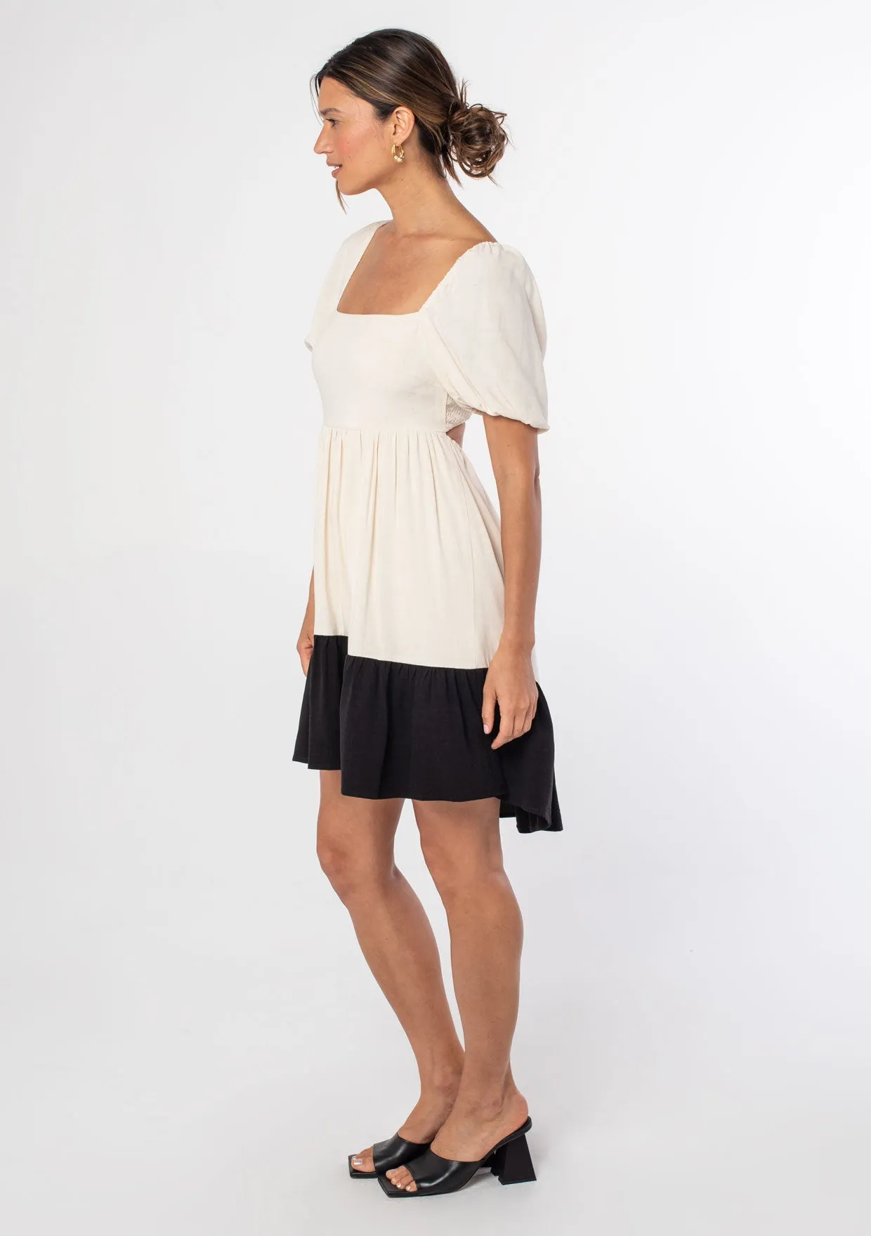Afternoon Colorblock Mini Dress