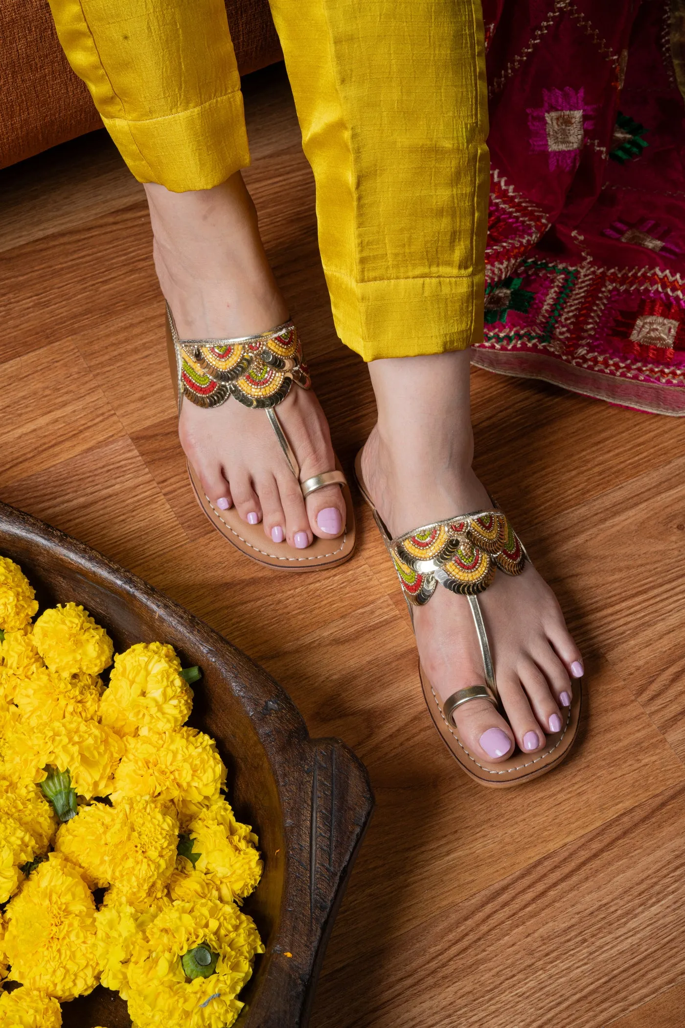 Ahana Kolhapuri Sandals