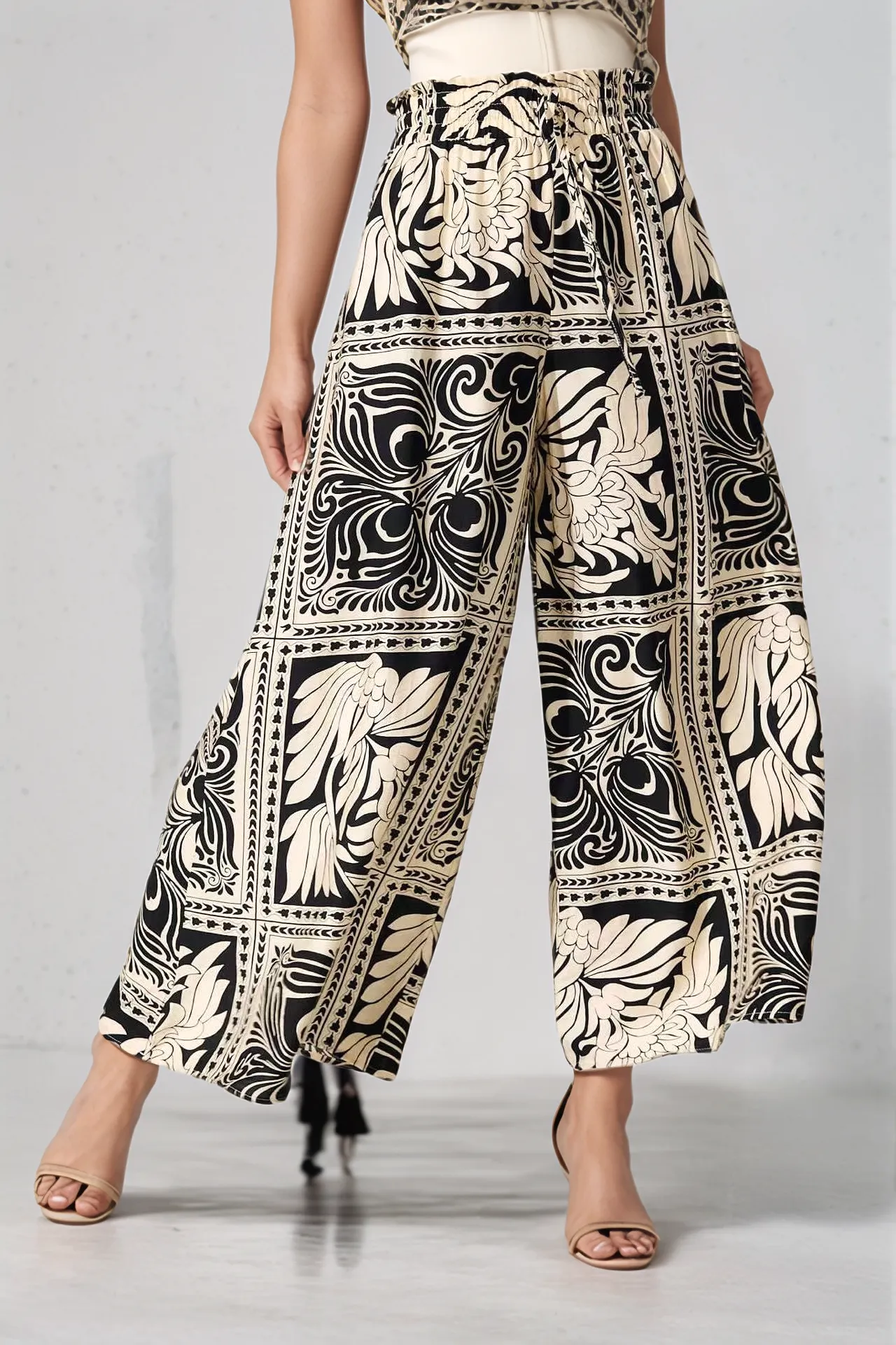 Aldridge Top and Pants Set-Black