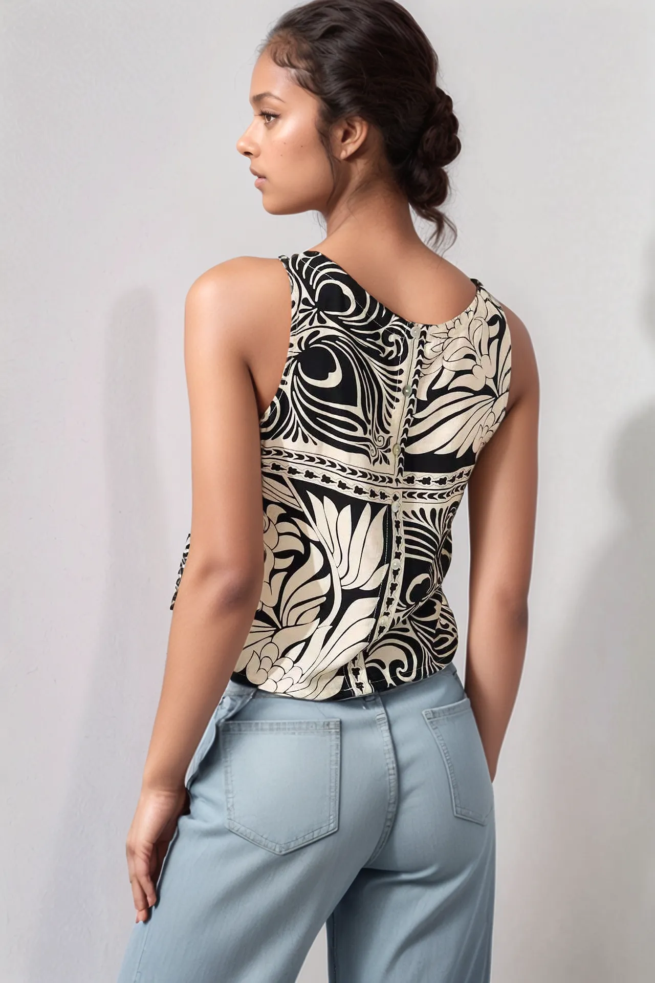 Aldridge Top and Pants Set-Black