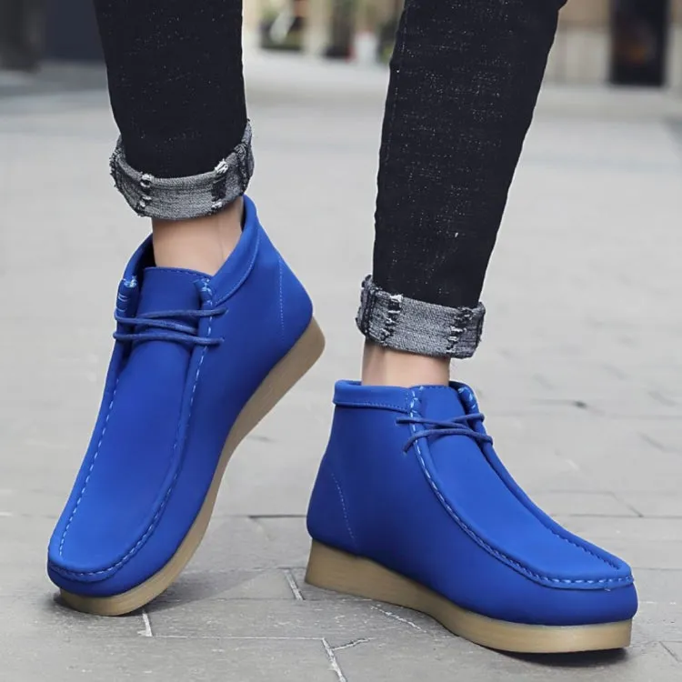 Amali Jason 2 Men's Royal Blue Suede Limited Edition Ankle Boots