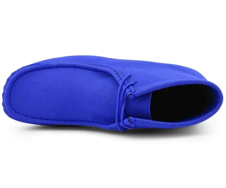 Amali Jason 2 Men's Royal Blue Suede Limited Edition Ankle Boots