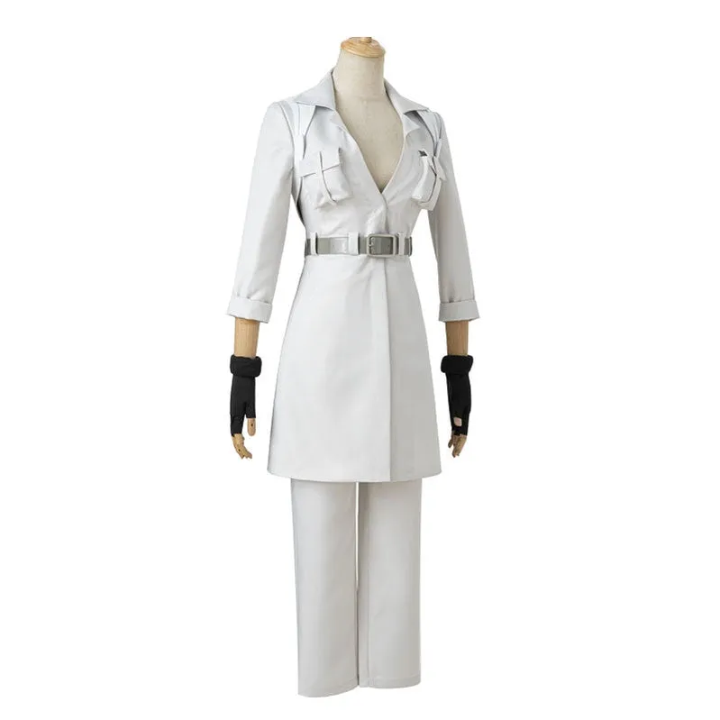 Anime Cells at Work! Black White Blood Cells Female Halloween Full Suit Cosplay Costume