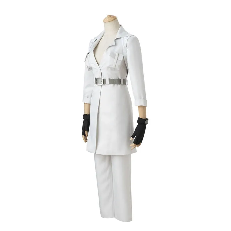 Anime Cells at Work! Black White Blood Cells Female Halloween Full Suit Cosplay Costume