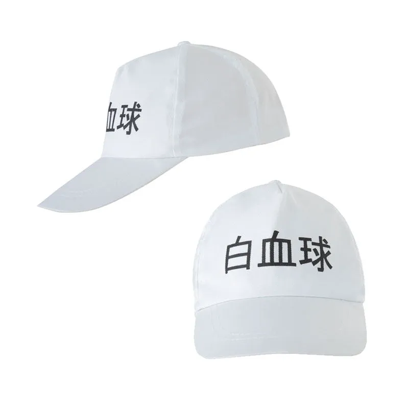 Anime Cells at Work! Black White Blood Cells Female Halloween Full Suit Cosplay Costume