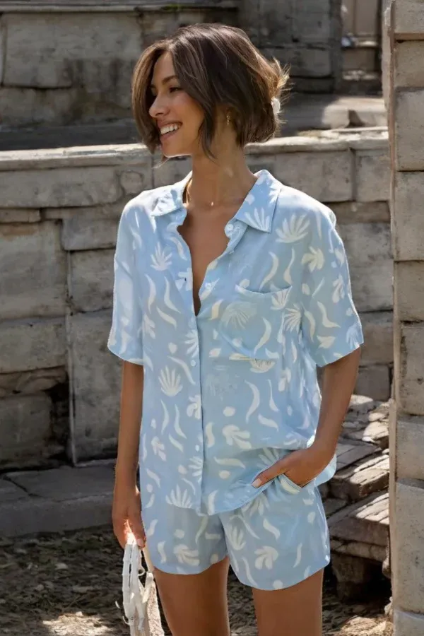Anita - Baby Blue Set