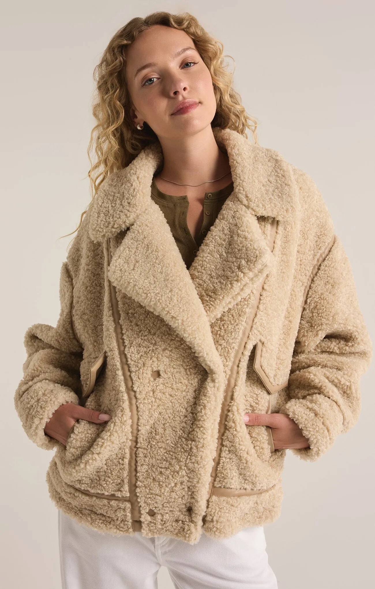 Ari Sherpa Coat