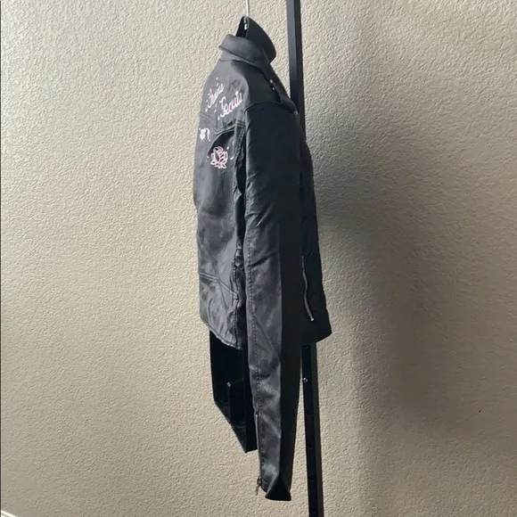 ASHLEY by 26 International Outerwear Moto Jacket