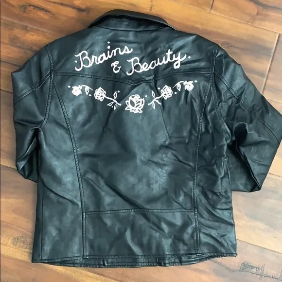 ASHLEY by 26 International Outerwear Moto Jacket