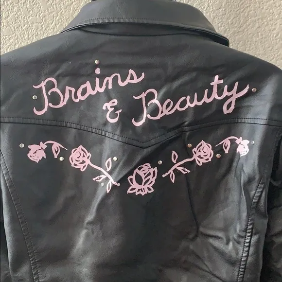 ASHLEY by 26 International Outerwear Moto Jacket
