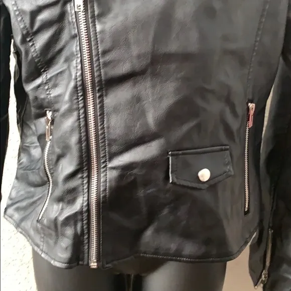 ASHLEY by 26 International Outerwear Moto Jacket