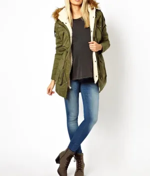 Asos maternity coat - size 2 (x-small)