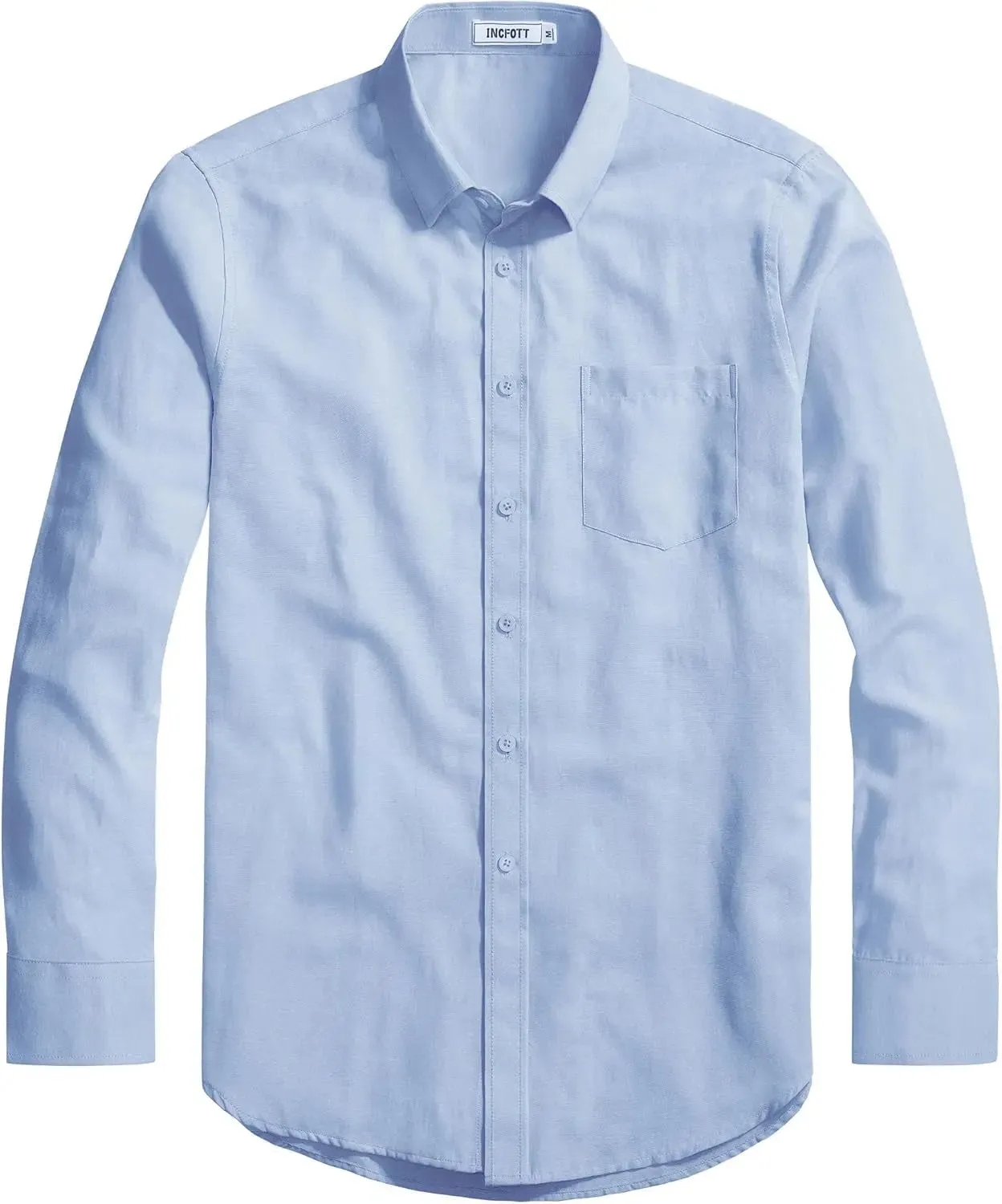 Big and Tall Men Oxford Button down Shirts