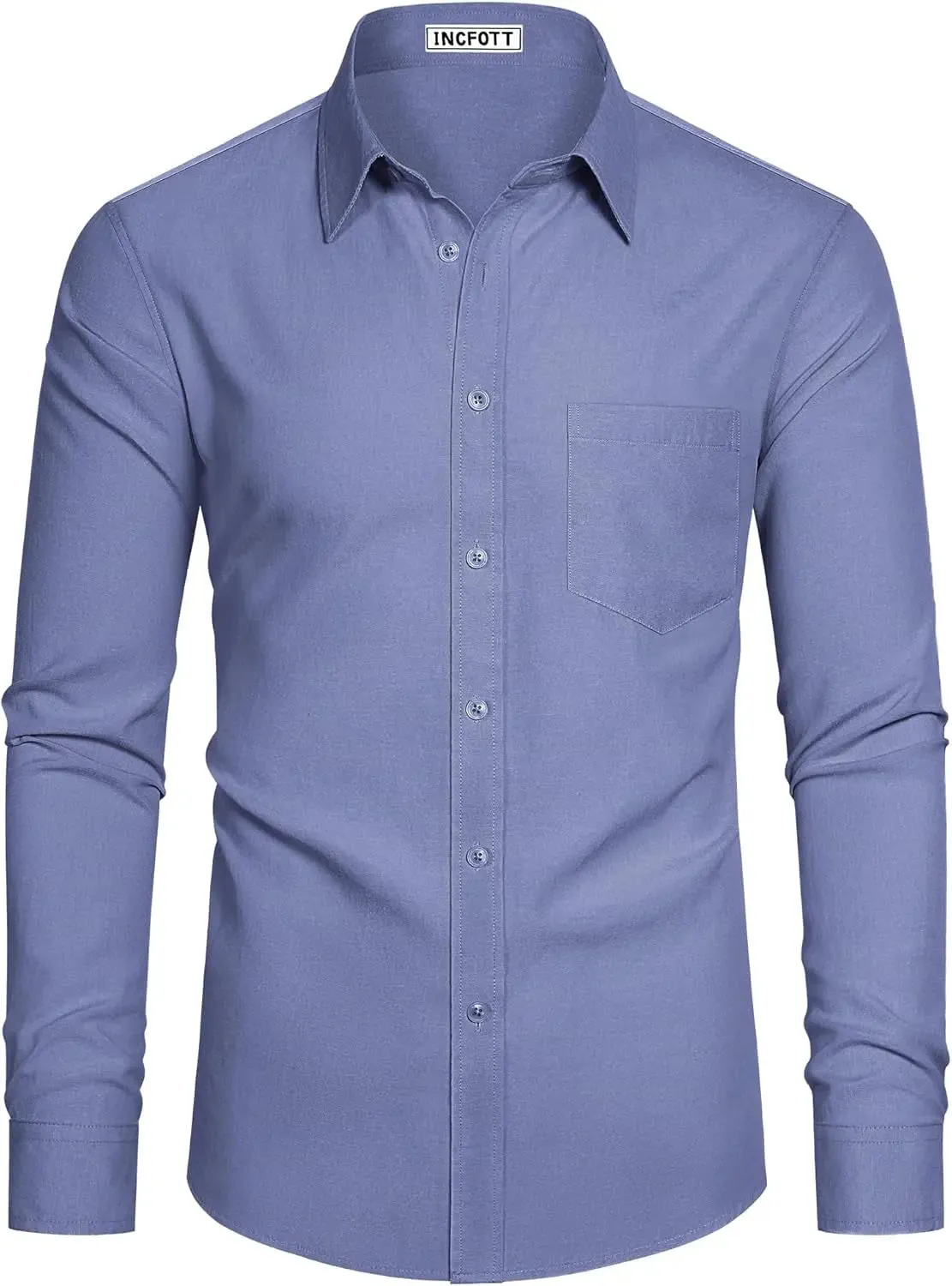 Big and Tall Men Oxford Button down Shirts