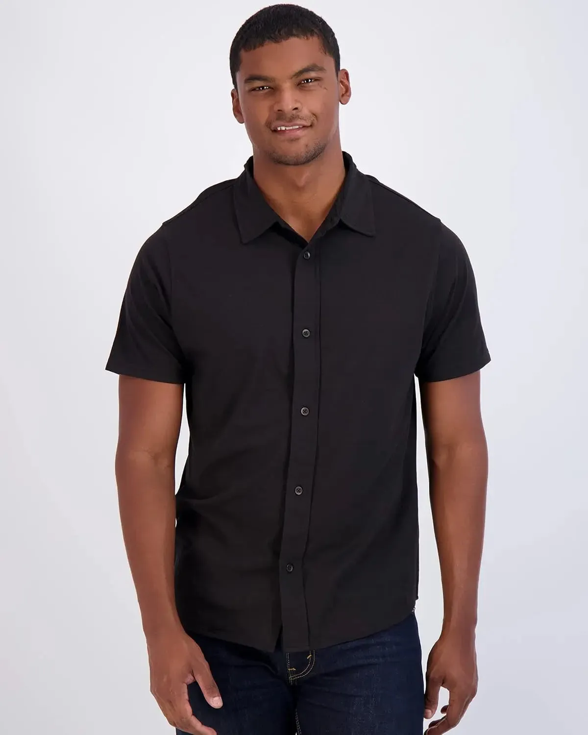 Big and Tall Short Sleeve Button Down (3 pack)