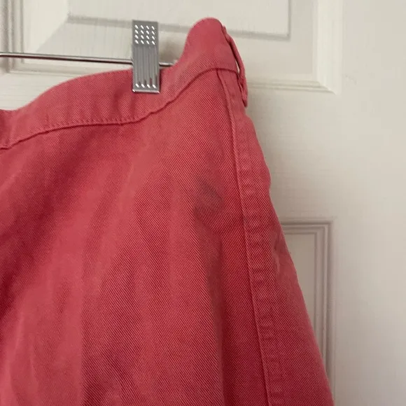 Big bud press coral red work pants shorts