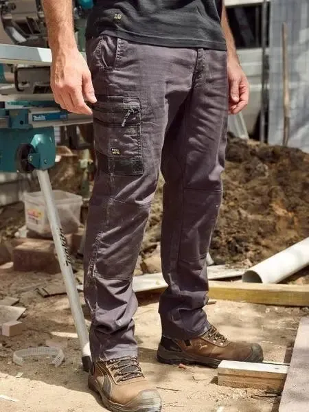 Bisley Flx And Move™ Stretch Canvas Elastic Work Cargo Pants BPC6338