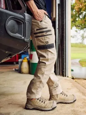 Bisley Flx And Move™ Stretch Canvas Elastic Work Cargo Pants BPC6338