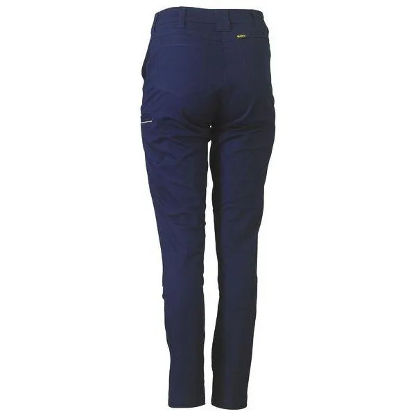 Bisley Womens Mid Rise Stretch Cotton Pants - BPL6015