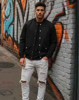 Black Faux Fur Jacket