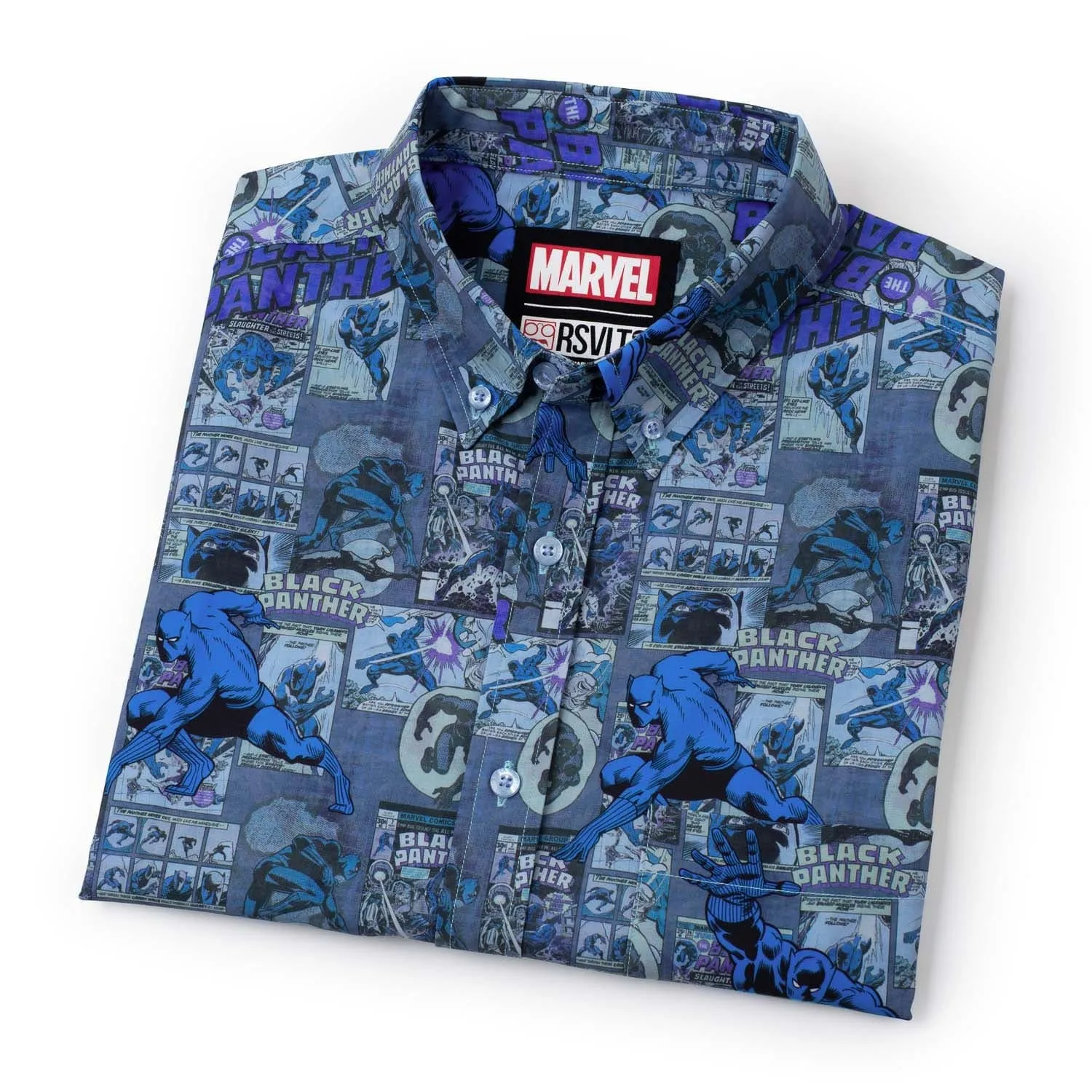 Black Panther "Panther Power" – KUNUFLEX Short Sleeve Shirt