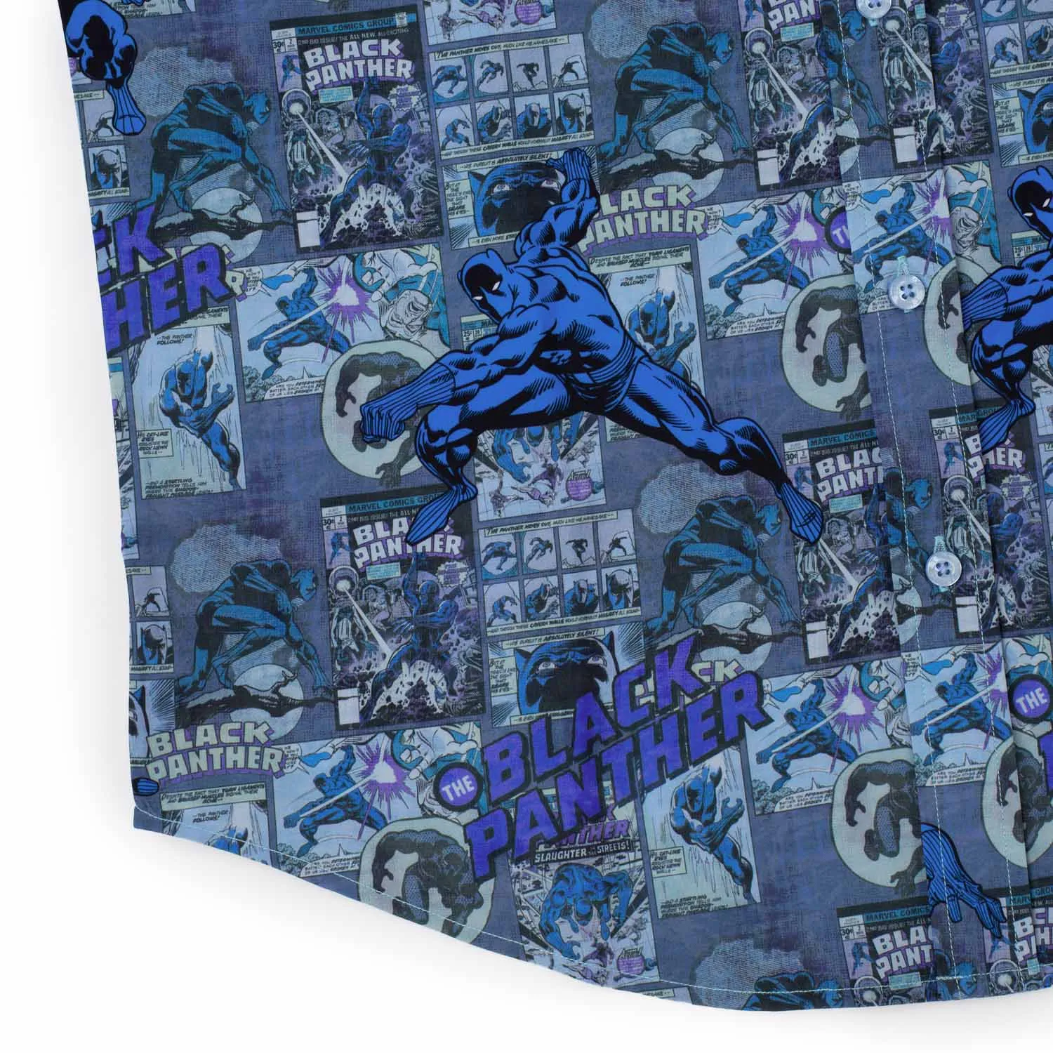 Black Panther "Panther Power" – KUNUFLEX Short Sleeve Shirt