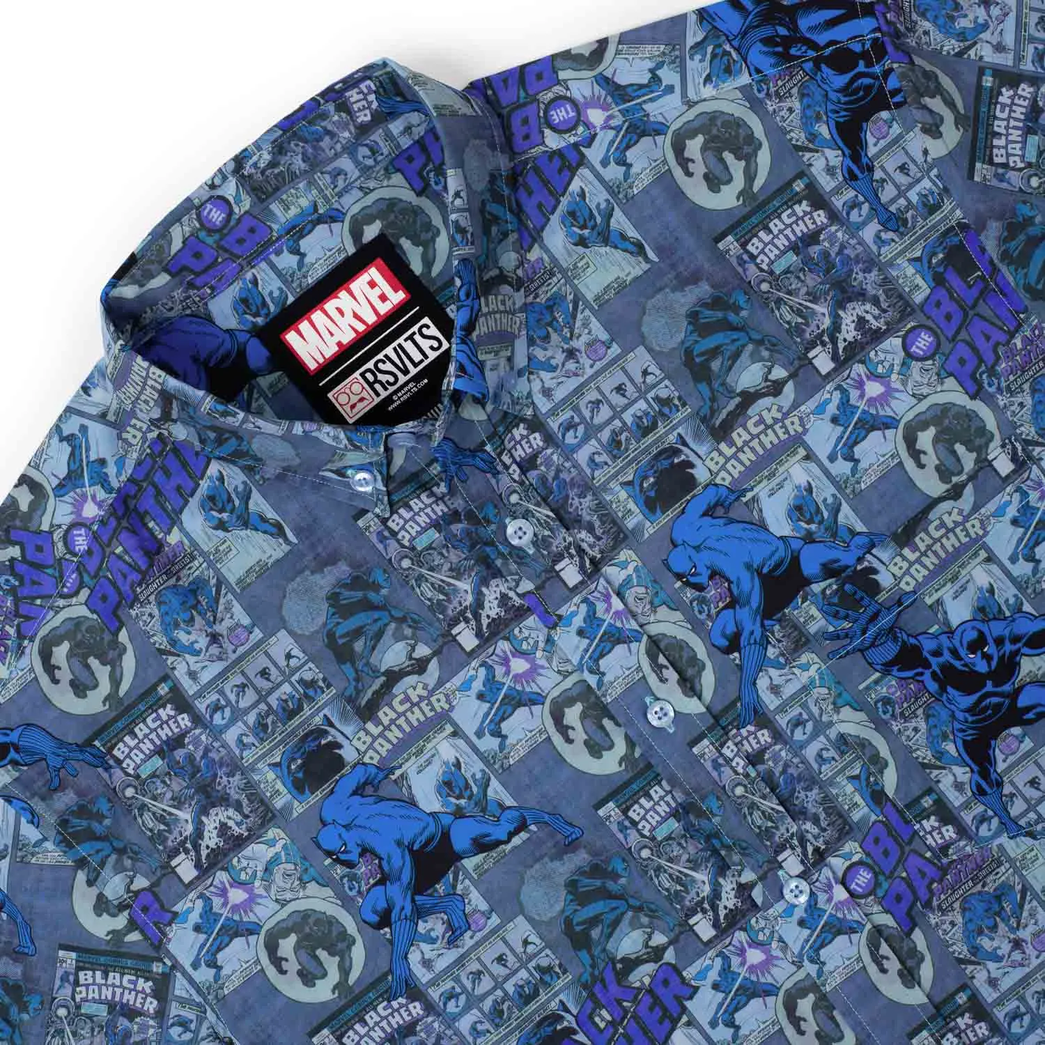 Black Panther "Panther Power" – KUNUFLEX Short Sleeve Shirt