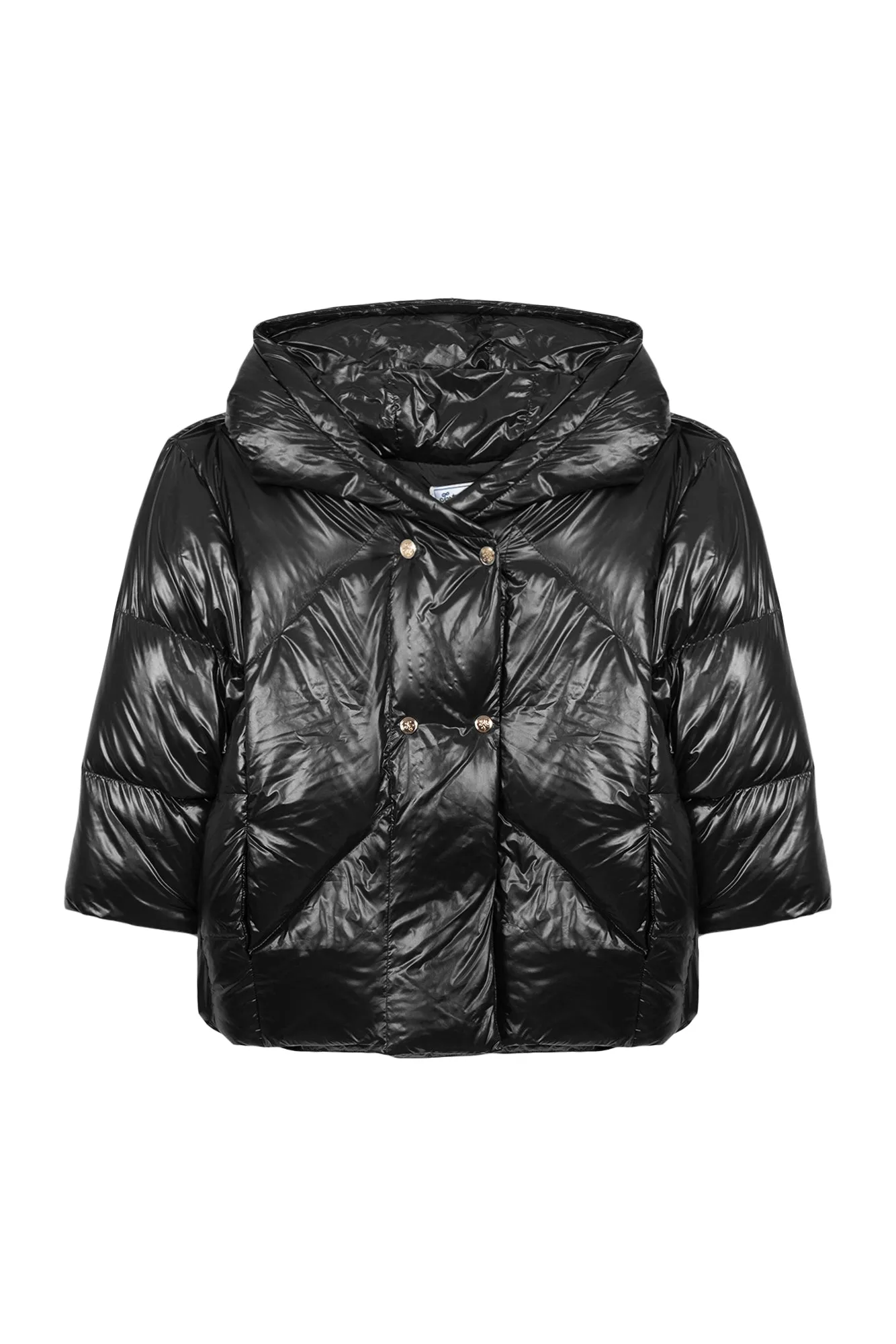 Black Snap Coat by Tartine Et Chocolat