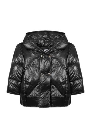 Black Snap Coat by Tartine Et Chocolat
