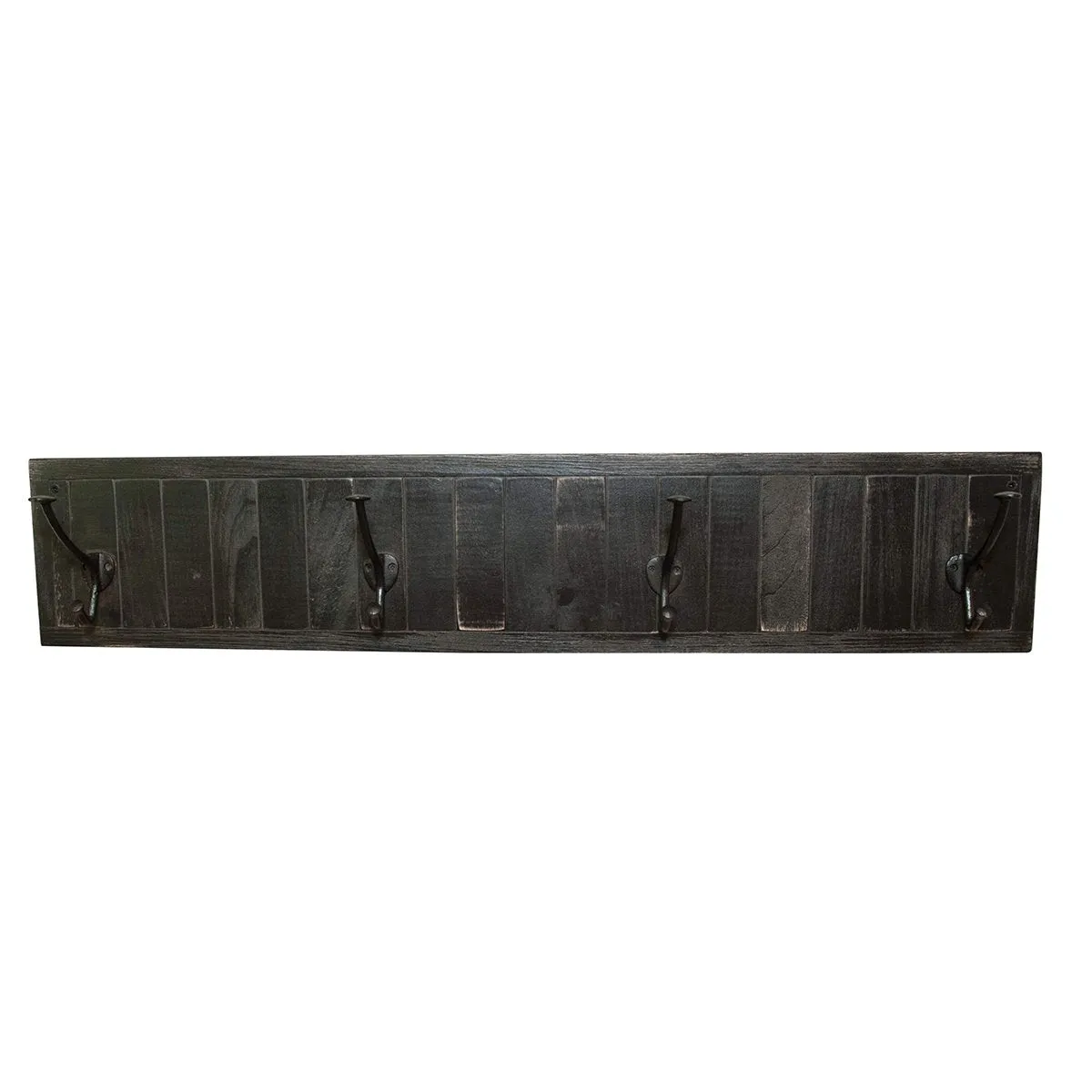 Black Wall Mounted Coat Rack