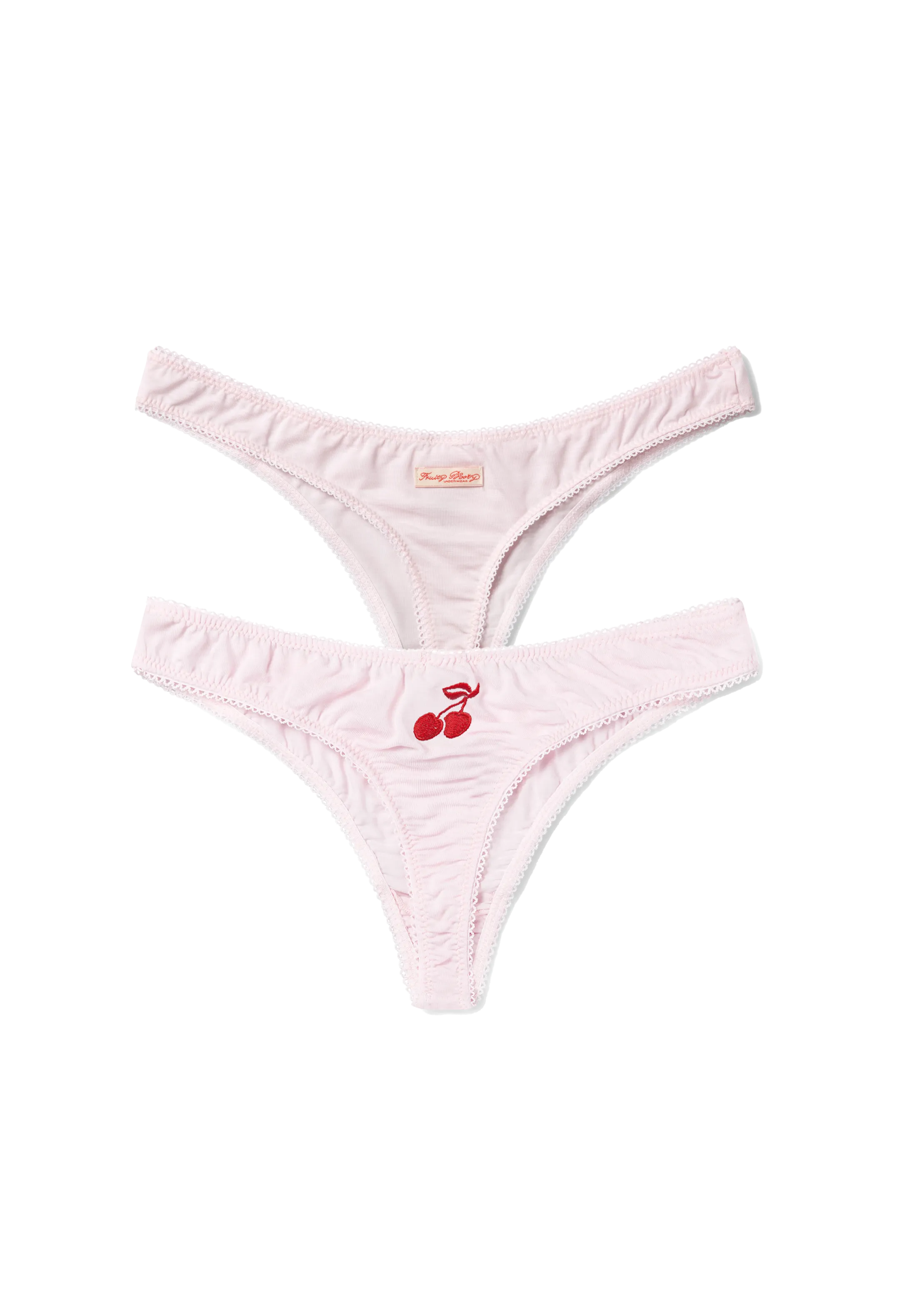 Blush Commando Thong Duo