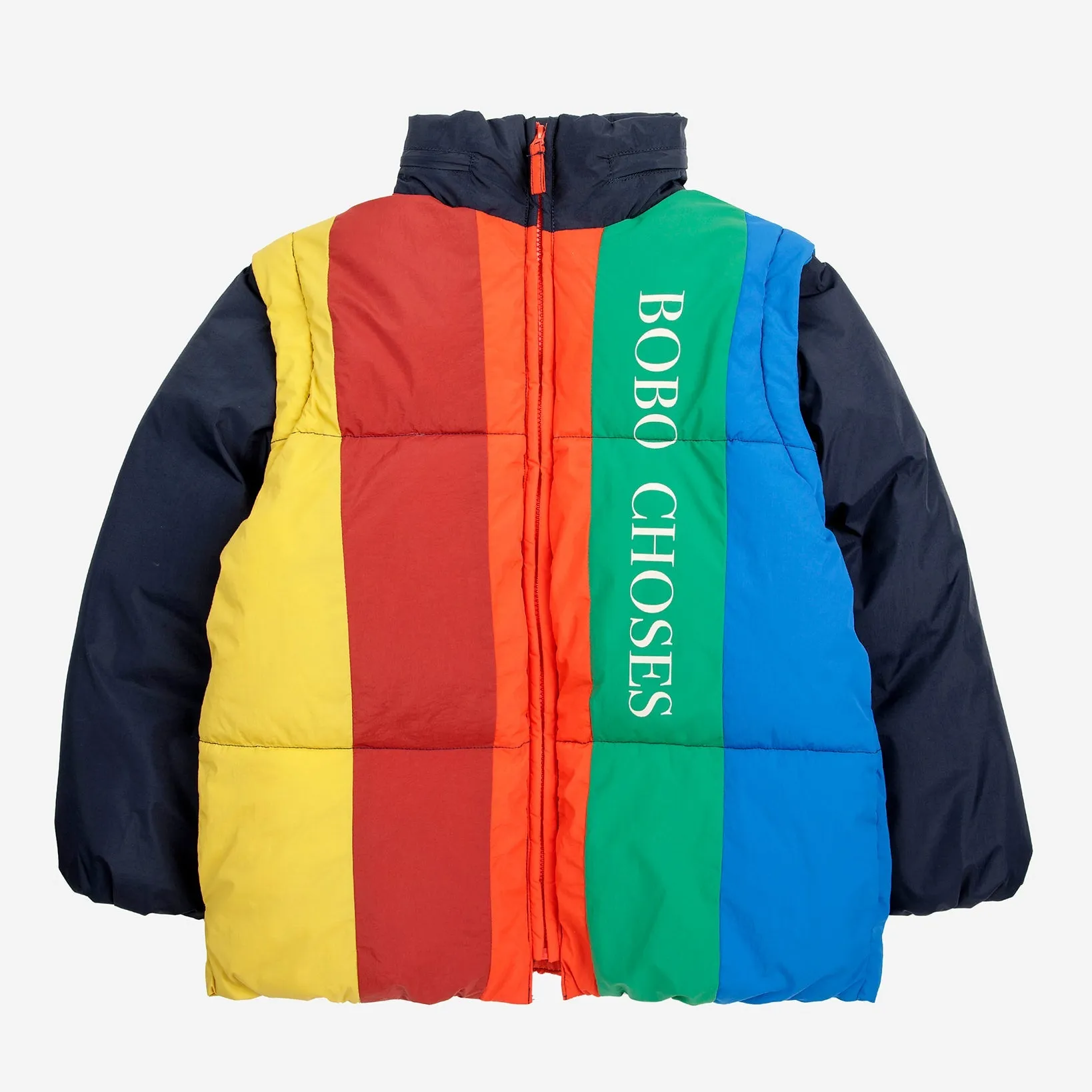 Bobo Choses Color Block Padded Anorak by Bobo Choses