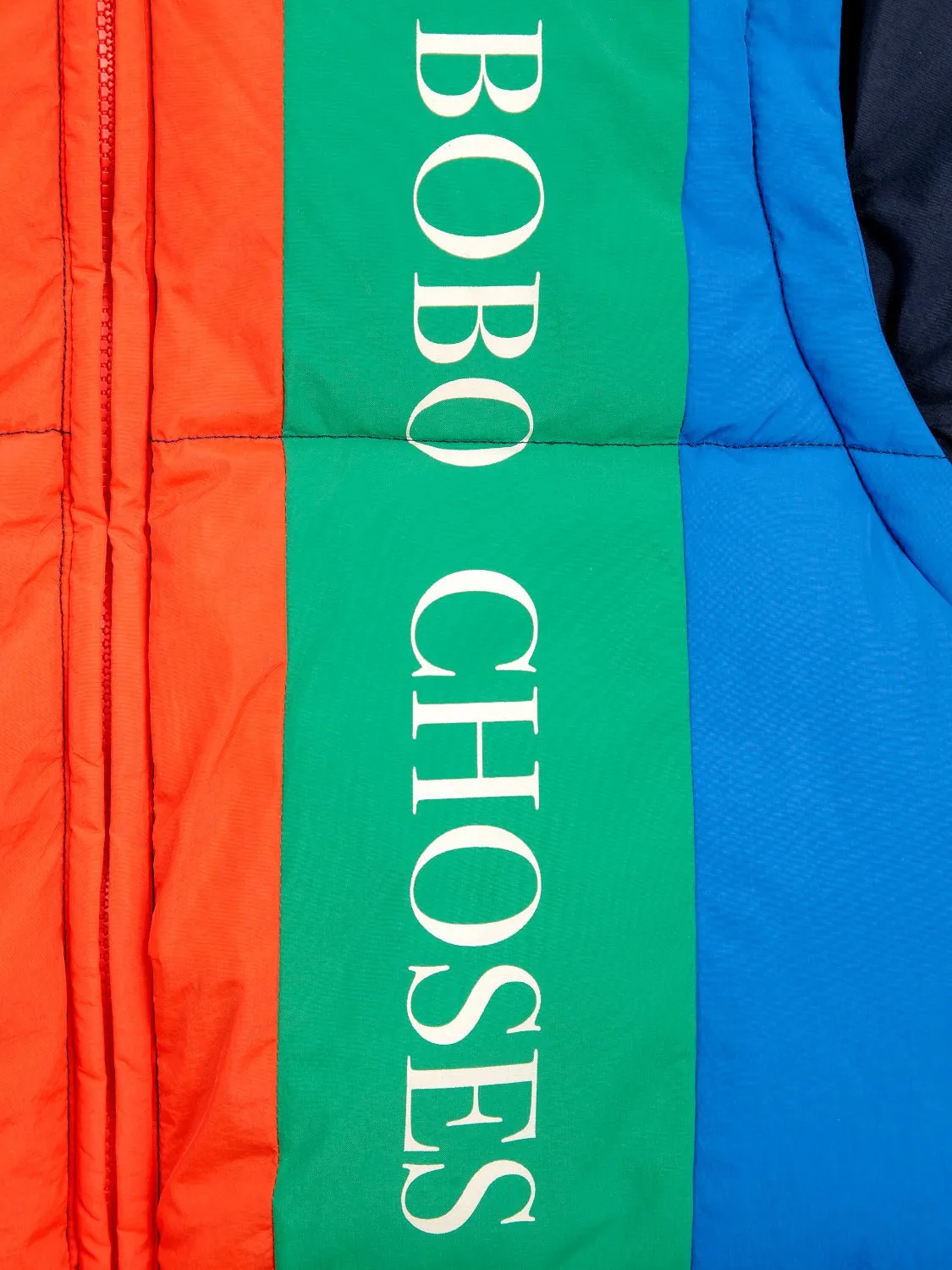 Bobo Choses Color Block Padded Anorak by Bobo Choses