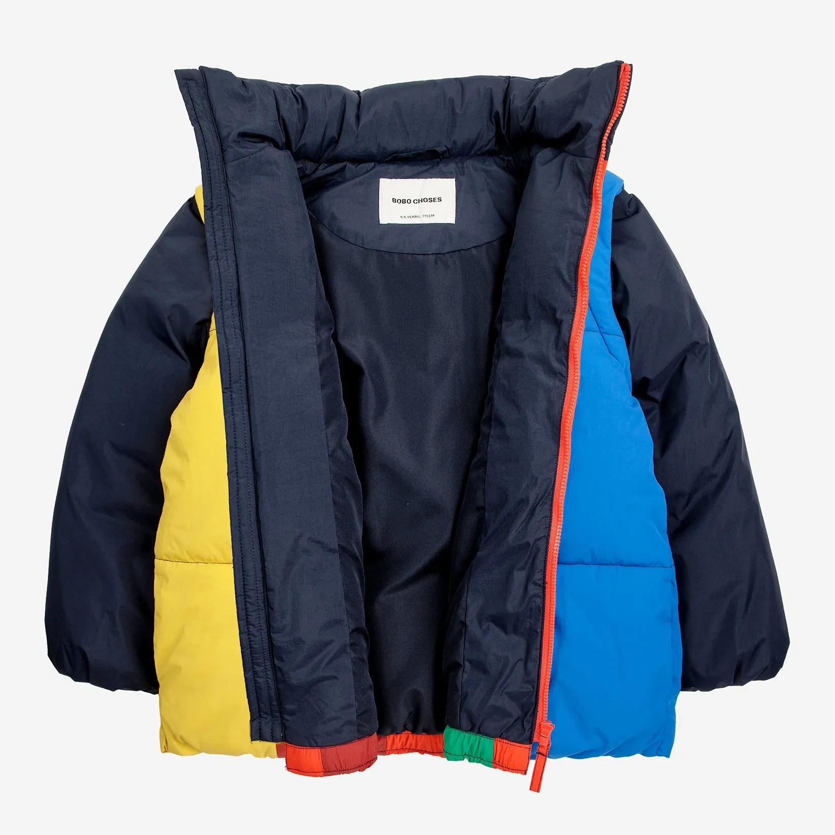 Bobo Choses Color Block Padded Anorak by Bobo Choses