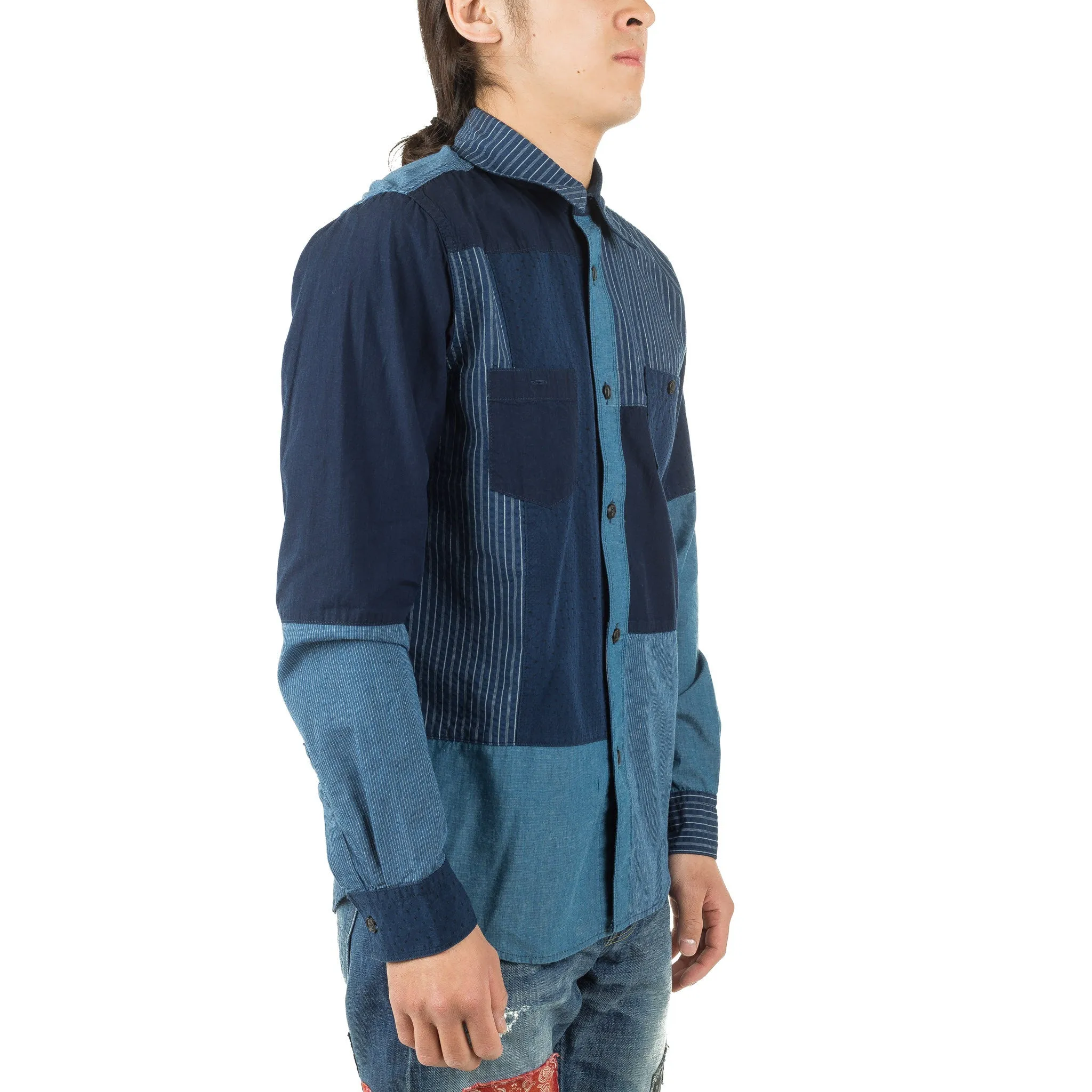 Boro Patchwork Shirt SH15R