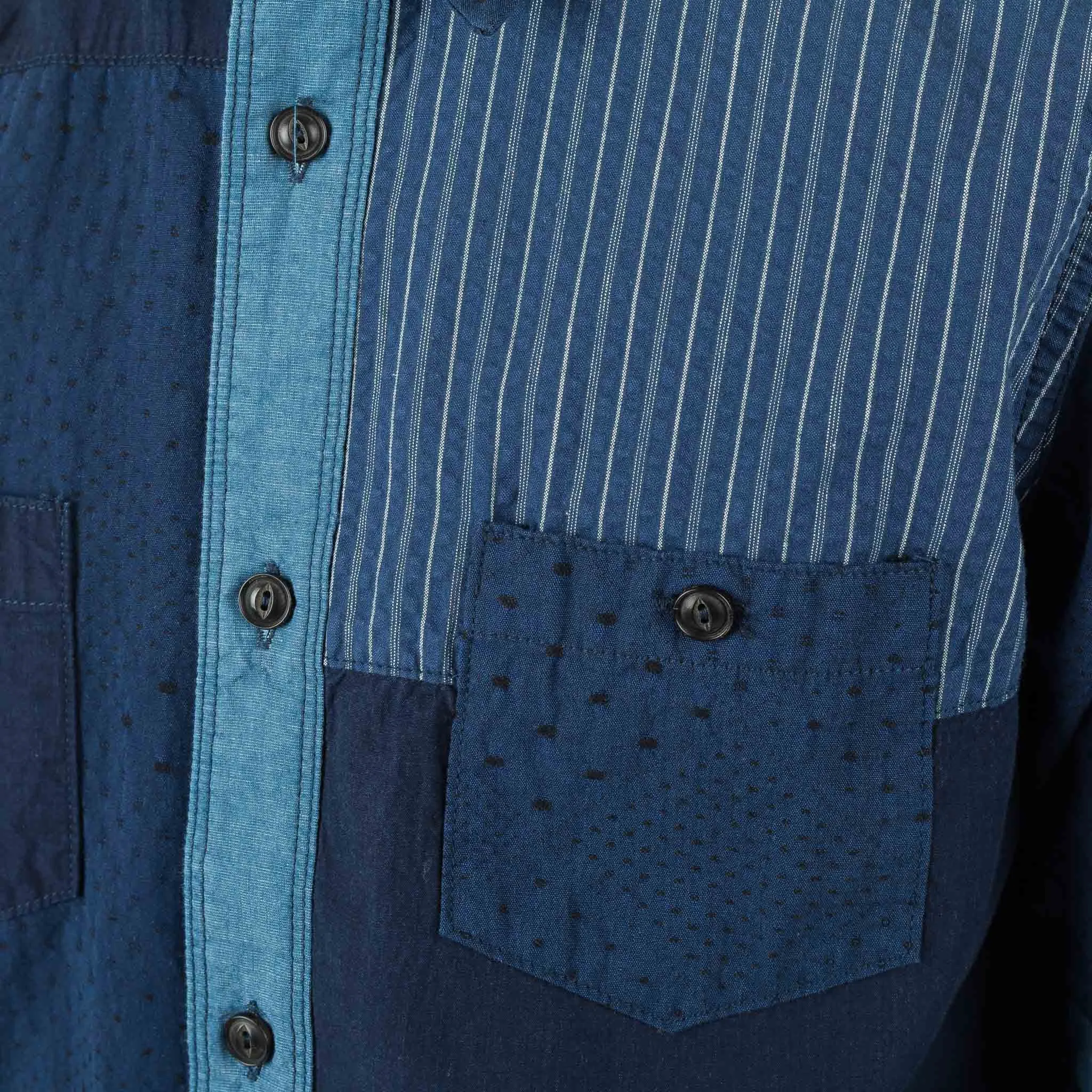 Boro Patchwork Shirt SH15R