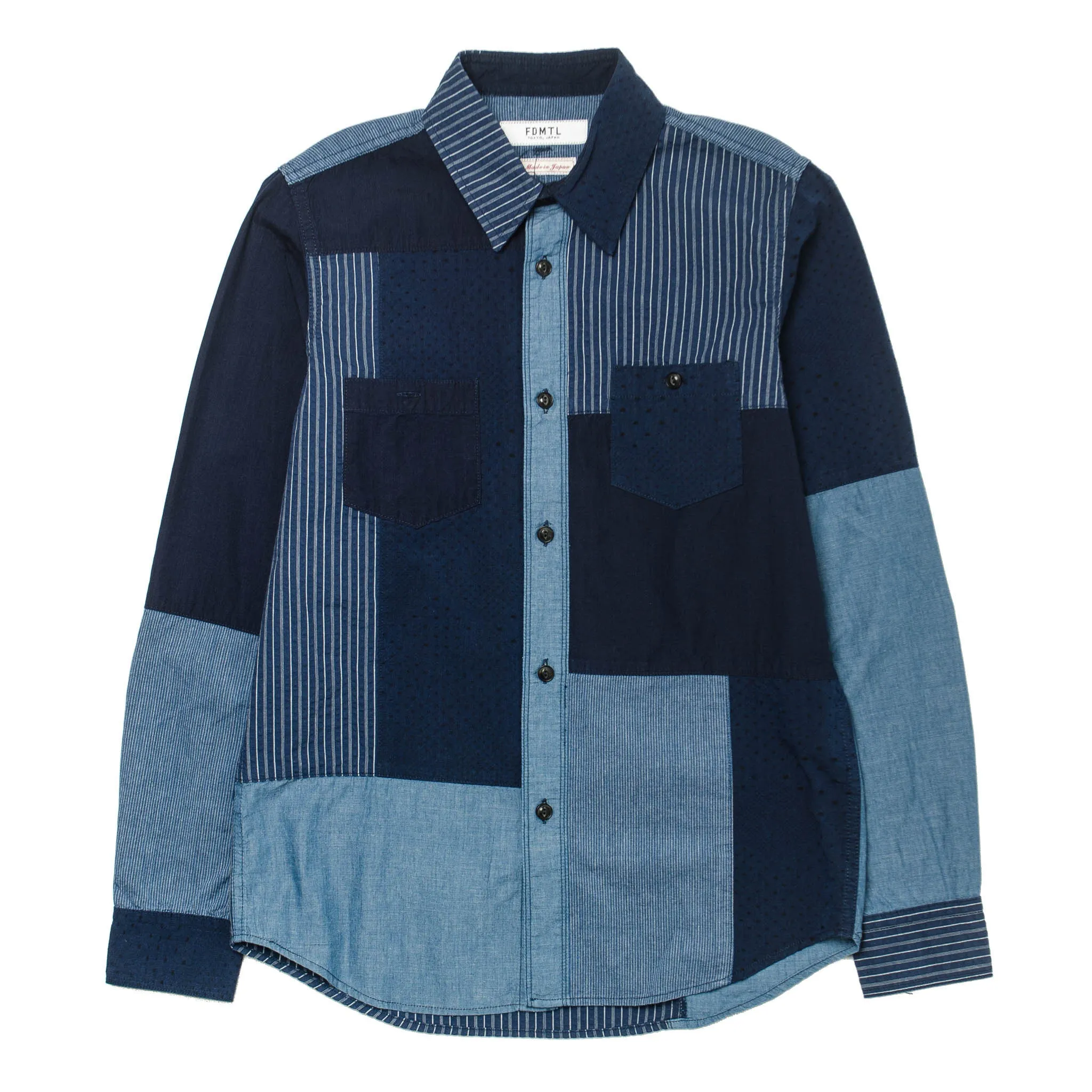 Boro Patchwork Shirt SH15R