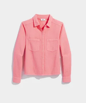 Breezy Button Down