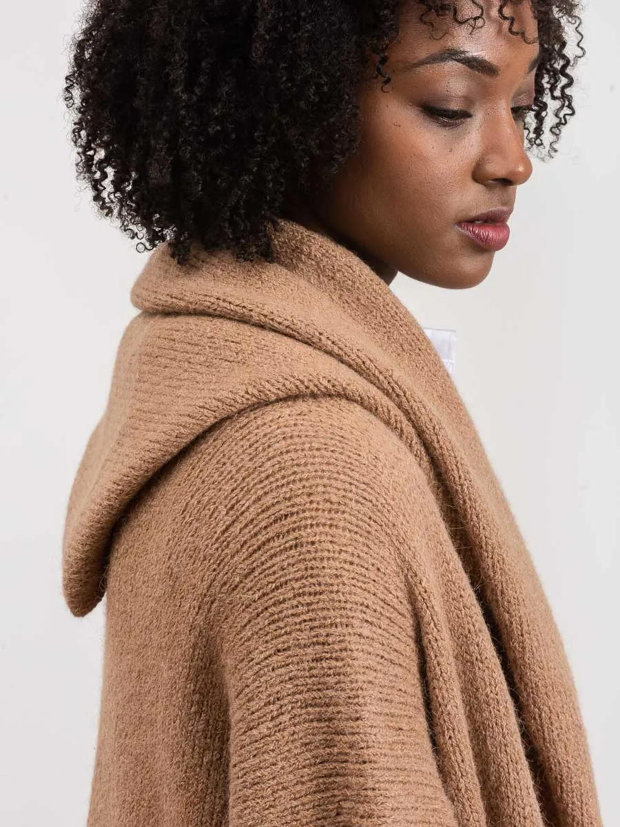 capote coat - dune